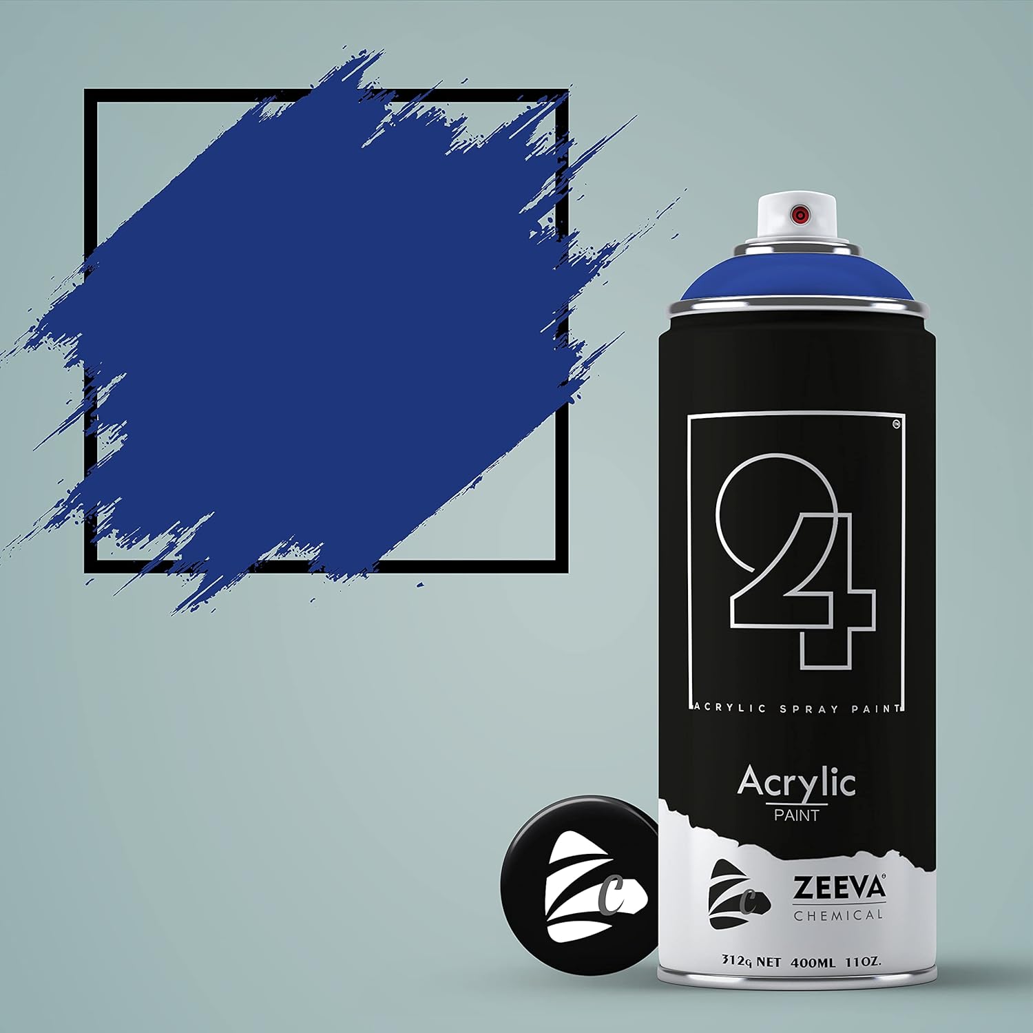 24 Acrylic Ultramarine Blue Spray Paint 400 ml Amazon.in Home Improvement