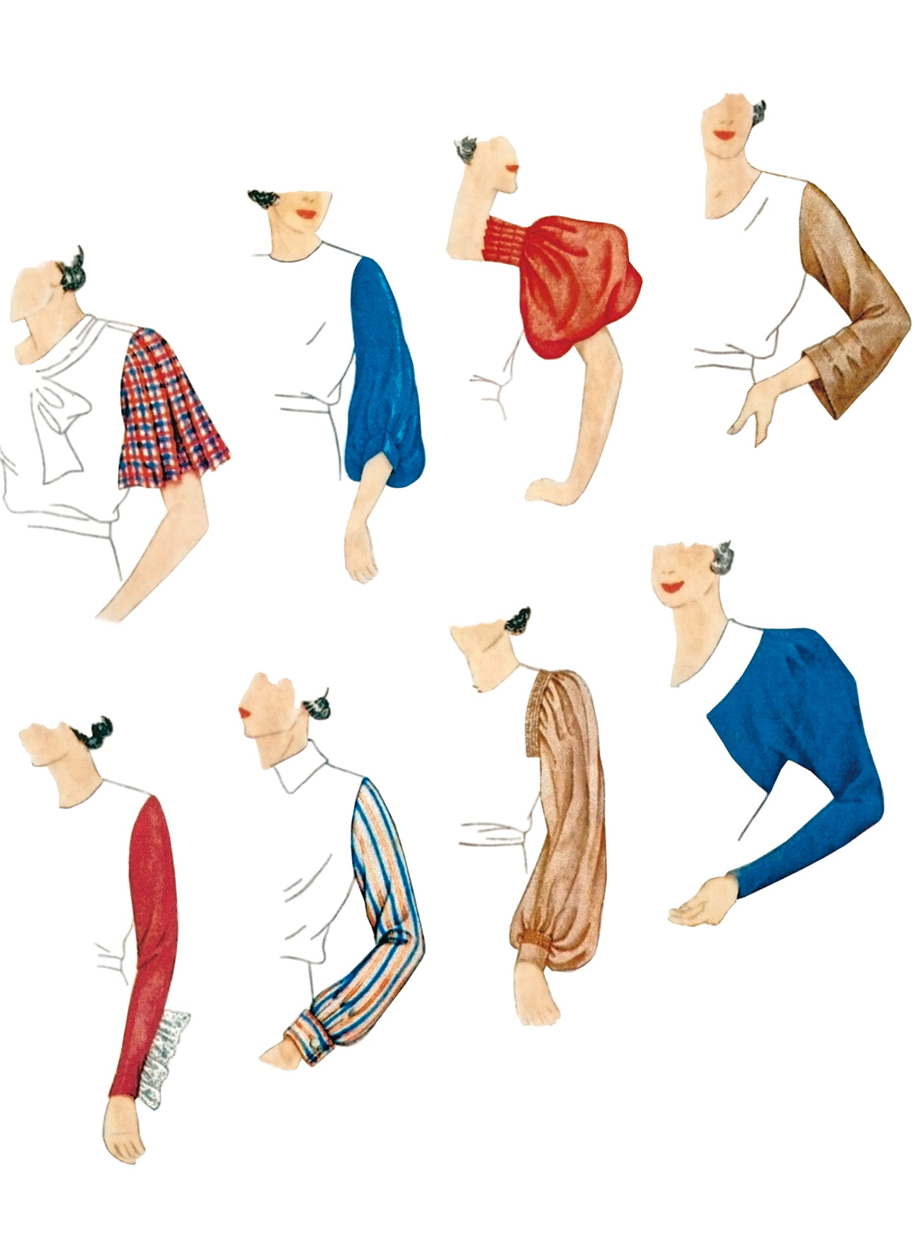 Simplicity Creative Patterns Sleeves for Tops, Vest, Jackets, Coats, A (10-12-14-16-18-20-22)