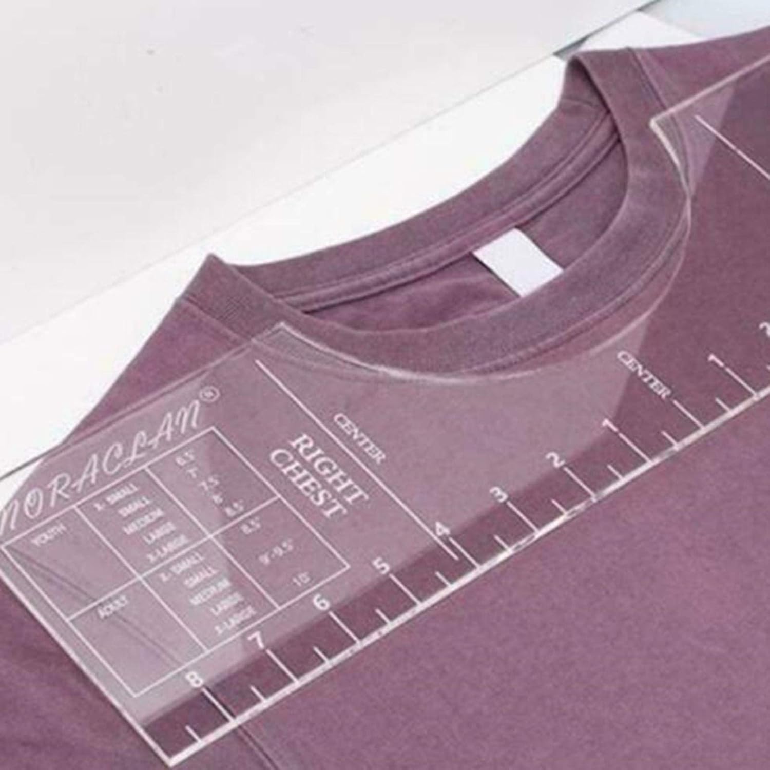 18 inch Tshirt Ruler TShirt Alignment Tool,Vinyl TShirt Ruler Guide