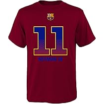 FC Barcelona Neymar JR Name & #11 Youth T-Shirt Size SM-XL