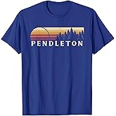 Pendleton, in Vintage Evergreen Sunset Eighties Retro T-Shirt