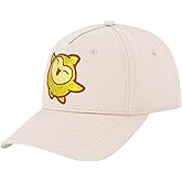 Concept One Boys Disney Wish Baseball Cap, Kids Star Adjustable Hook and Loop Baseball Hat with Curved Brim