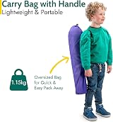 Trail Outdoor Leisure Eagle Kids Camping Chair Purple 2-6 Years Portable view 6
