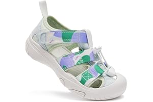 HAPPY NOCNOC Toddler Sandals Summer Boys Girls Kids Water Sandals Closed-toe Quick Dry Hiking Lightweight Outdoor Sport Sandals