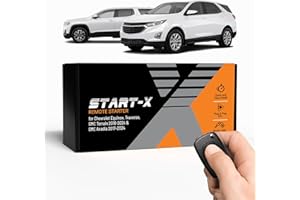 Start-X Remote Starter Kit for Chevy Equinox/Traverse/GMC Terrain (2018, 2019, 2020, 2021, 2022, 2023, 2024) & GMC Acadia (2017-24) | Push-to-Start Vehicles | Plug N Play | Lock 3X to Remote Start