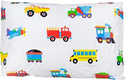 Amazon Com Wildkin 100 Cotton Toddler Pillow Case For Boys And