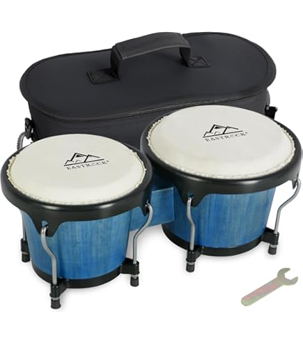Amazon.com: Tycoon Percussion 6 Inch & 7 Inch Ritmo Bongos