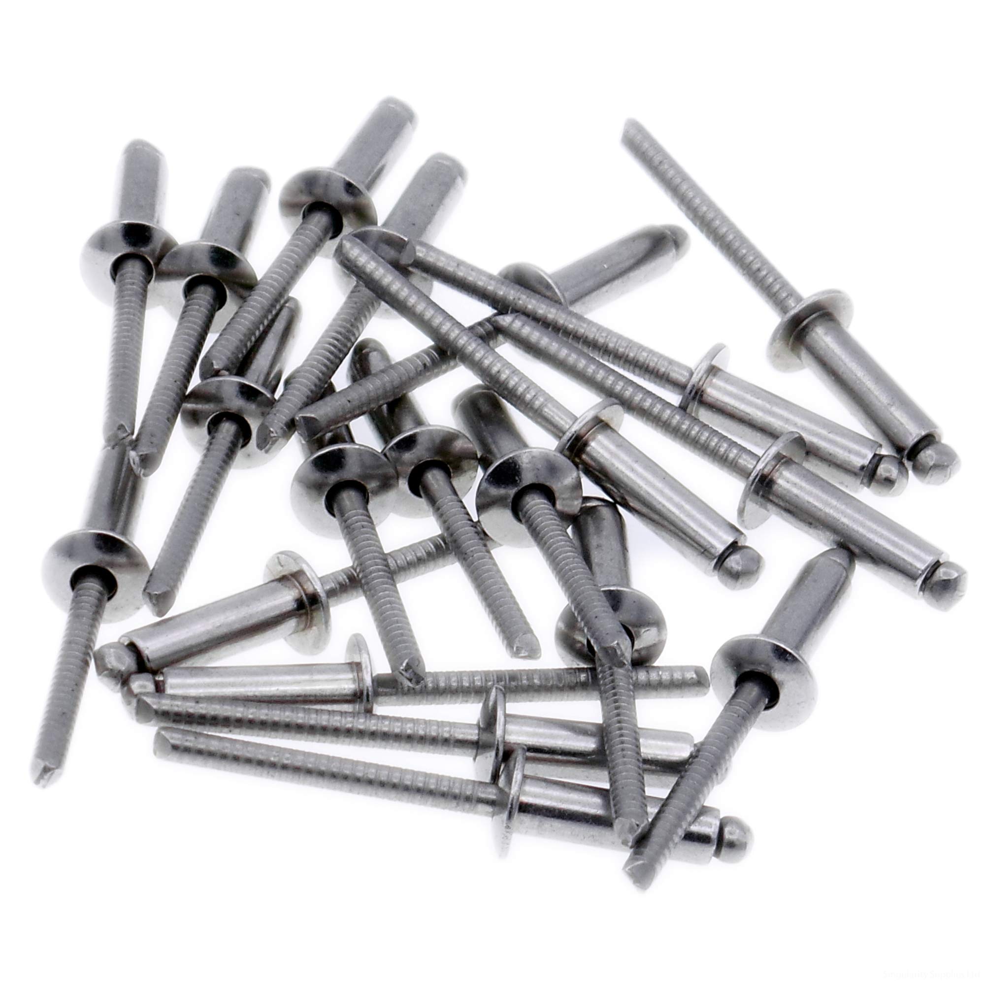 M3.2 (3.2mm x 10mm) Dome Blind Rivet - Stainless Steel (A2) (Pack of 20)