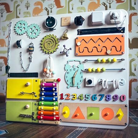 Busy Cube Activity Cube Montessori Toys 