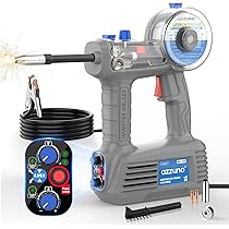AZZUNO 100Amp Handheld MIG Welder Machine, Gasless MIG Welder