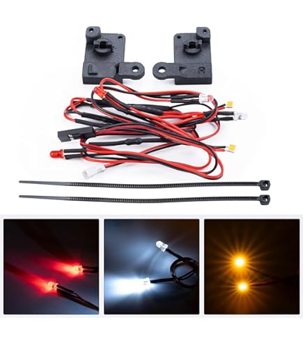 Traxxas - Kit LED Completo Para Land Rover Defender TRX-4M, Piezas Originales Auténticas