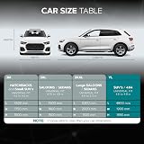 Vorsprung Universal Car Cover 4 Sizes Driver Side Zip Waterproof UV Protection view 6