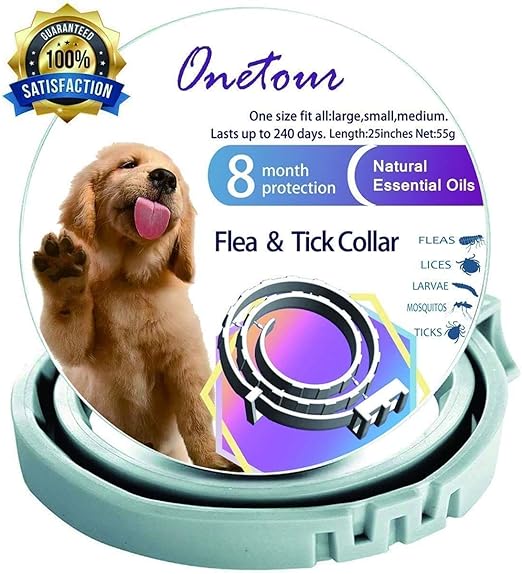 flea and tick collar for dogs lasts 8 months