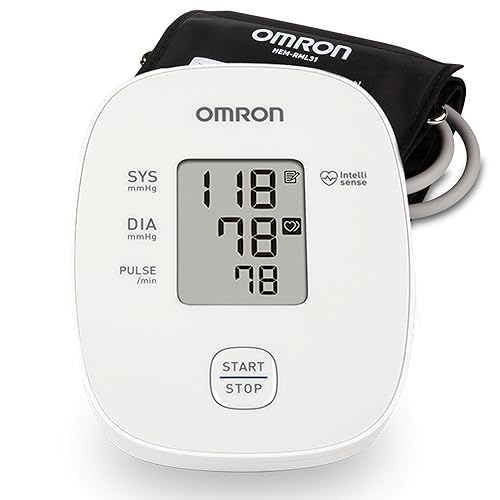 OMRON Iron Blood Pressure Monitor for Home Use & Upper Arm Blood Pressure Cuff - #1 Doctor & Pharmacist Recommended Brand - Clinically Validated