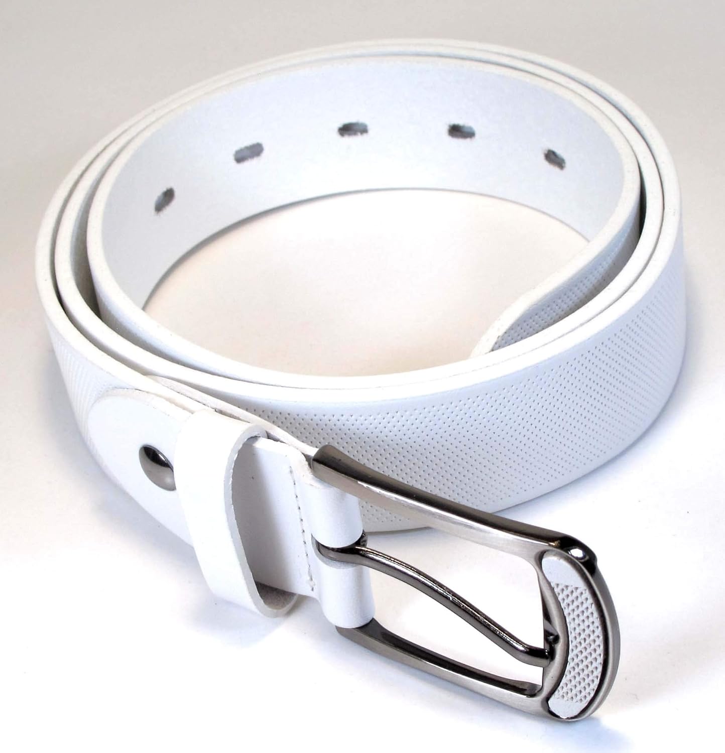 women's white belts for jeans