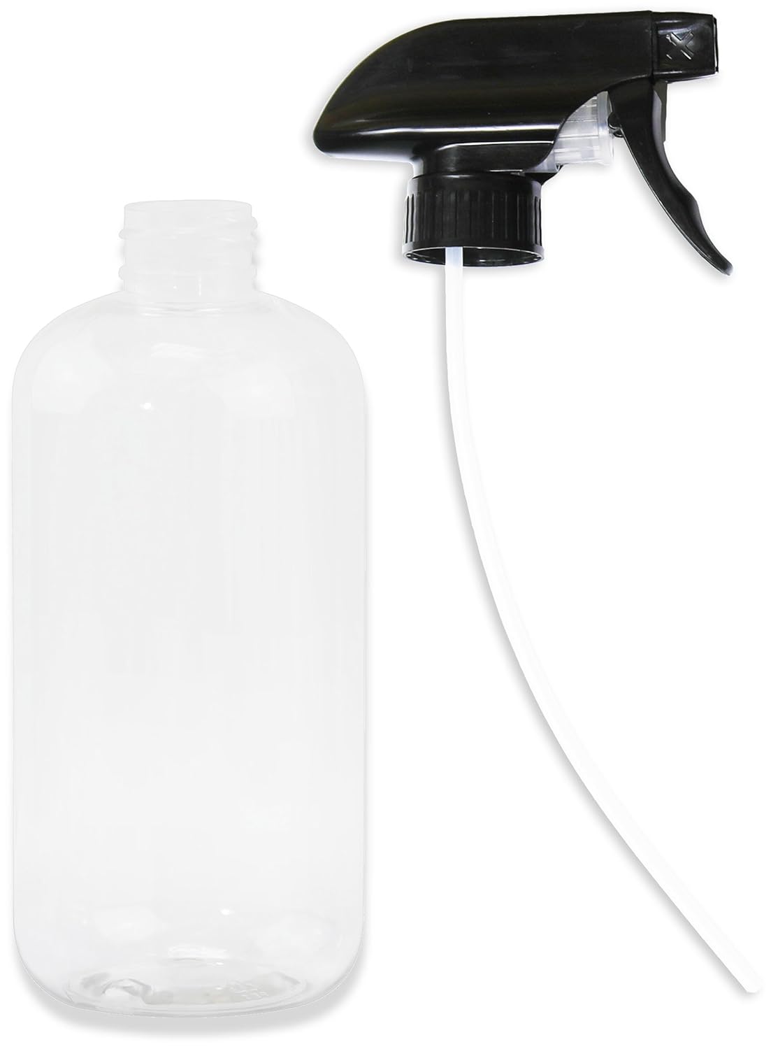3 Pack - EPAuto Heavy Duty Chemical Resistant Bottles with Sprayer (16 oz), Clear: Industrial & Scientific