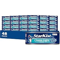 Amazon.com : StarKist Chunk Light Tuna in Water, 5 oz (48 Pack ...