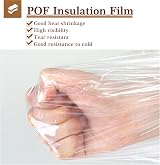 Yotache Window Insulation Kit 1.6m x 10m POF Shrink Film Indoor view 4