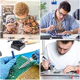 Flintronic 60W Adjustable Soldering Iron Kit 200-480℃ with 5 Tips Stand 10g view 8