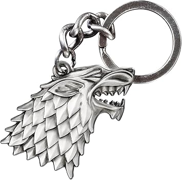 Amazon Com The Noble Collection Game Of Thrones Stark Keychain Automotive