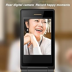 Yunseity Unlocked Flip Phone, G10 C Big Buttons