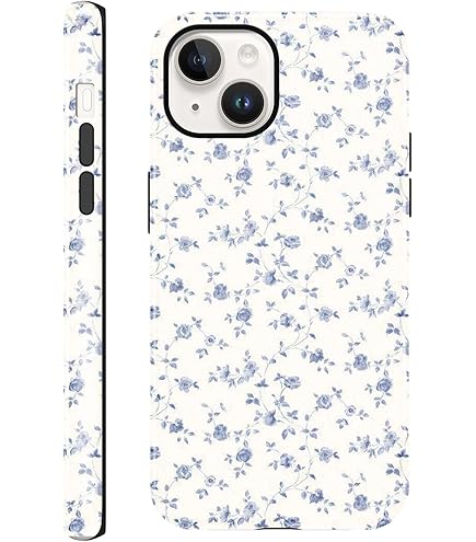 Amazon.com: lioscre Blue Hydrangea Flower Case for iPhone 14