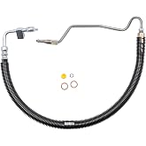 Edelmann 80651 Power Steering Pressure Hose, Black