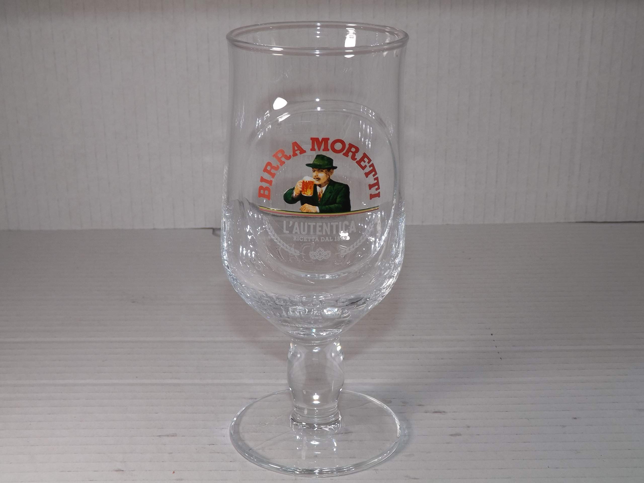 Birra Moretti 1/2 Pint Stem Glass