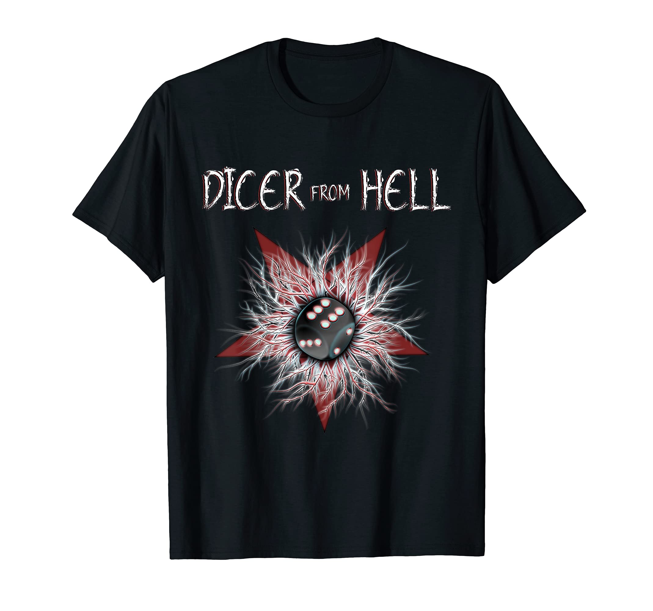 Dicer From Hell Dice of Satan Player Mojo T-Shirt