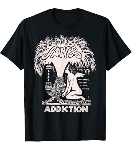 Amazon.com: Jane's Addiction Habitual T-Shirt : Clothing, Shoes