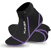 XUKER Neoprene Socks, 3mm Beach Volleyball Sand Soccer Water Wetsuit Socks for Diving Snorkeling Kayaking Paddling