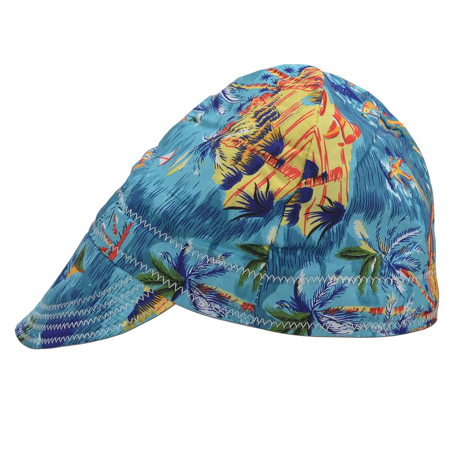 RIVERWELD Welding Cap Pure Cotton Mesh Inside Liner for Welders Match Welding Helmet Coconut Colour Work Safety Equipment Gear Head Protection