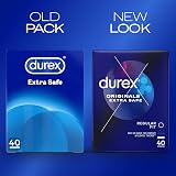 Durex Originals Extra Safe Condoms Regular Fit 40 Pack Easy On Shape view 2