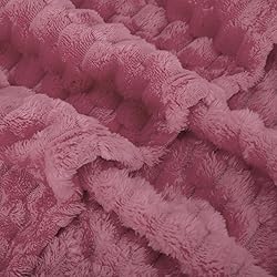 Dusty Pink Throw Blanket 60"×80" inches Gifts for