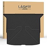 LASFIT Cargo Mat for Honda Passport 2025 2024 2023 2022 2021 2020 2019, All Weather Custom Fit TPE Trunk Mat Trunk Tray Cargo Tray, Black