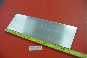 STONER METALS 5/8" X 4" Aluminum 6061 Flat BAR 13" Long Solid T6511 .625 Plate New Mill Stock