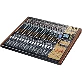 Tascam Model 24 24-track Multi-Track, Live Mixer and Recording Studio, Analog Mixer, Digital Recorder, USB Audio Interface
