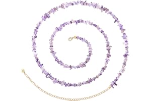 PEARLADA Adjustable 18k Gold Waist Chain, Beach Bikini Body Chain, Handmade Belly Chain