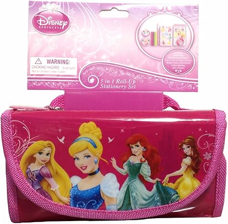 Amazon Co Jp ディズニー プリンセス ステーショナリー セット 文房具 筆記用具 ポーチ 雑貨 Disney Princess ラプンツェル シンデレラ アリエル ベル 塔の上のラプンツェル リトルマーメイド 美女と野獣 グッズ プレゼント ギフト ホビー