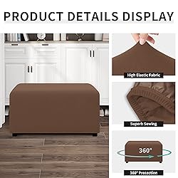Easy-Going 100% Dual Waterproof Stretch Ottoman