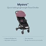 Graco Myavo Compact Stroller Raincover Mulberry 0-22kg One-Hand Fold view 2
