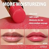Oulac Watermelon Pink Lipstick Moisture Shine Hydrating Lip Color view 5