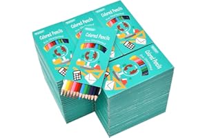 Rarlan Colored Pencils Bulk, Pre-sharpened Colored Pencils for Kids, 12 Assorted Colors, Pack of 96, Coloring Pencils 1152 Count