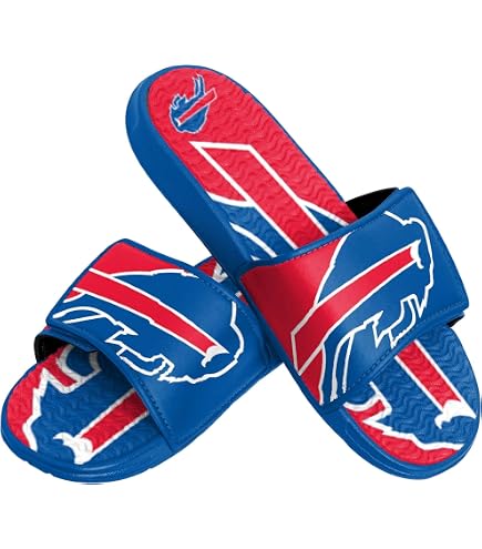 NFL New York Giants Mens Sport Shower Gel Slide Flip Flop  display picture 1