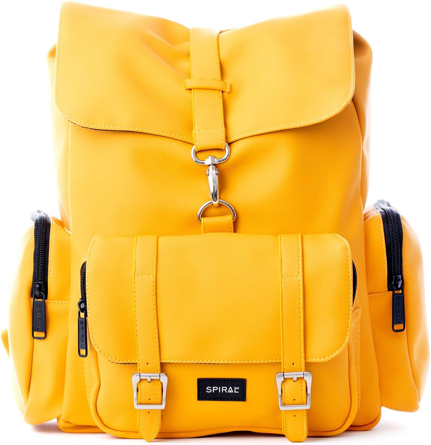 mustard yellow backpack