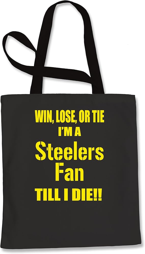 steelers tote bag