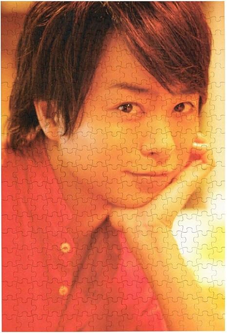 Amazon 嵐 Arashi 櫻井翔 パズル 300ピース ジグソーパズル壁飾り エコ素材 耐久性 高級印刷 無毒 無臭 無害 キャラクター パズル 萌えグッズ ジグソーパズル ホビー