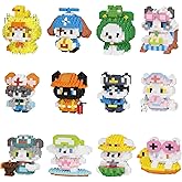 HJPLPXH Cat and Dog Micro Mini Building Block Sets Birthday Gift for Kids, Animals Buildling Model Kits, Mini Bricks Cat and Dog Series Toys for Kids