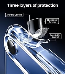 Mkeke for iPhone Air Case Clear, [Not