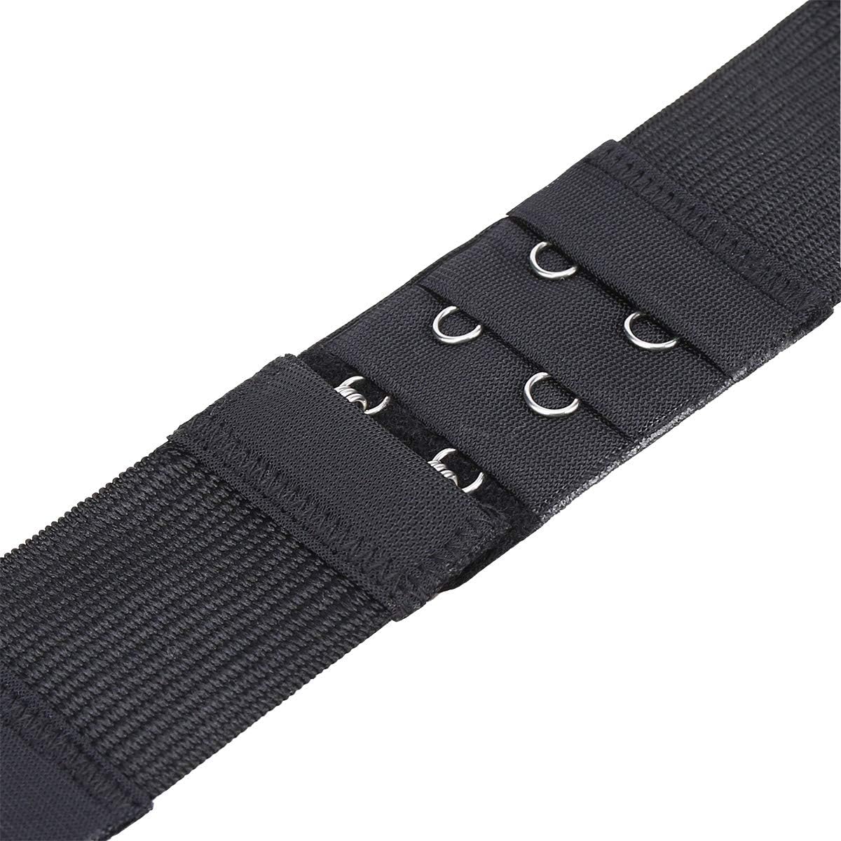 Akstore 6 Pieces Women's Soft Comfortable Elastic Bra Extenders Bra Extension Strap 2 Hook 3 Row Lady's Bra Extender Bra Band (Multicolors) at  Women’s Clothing store